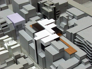 aerial view of the final structure